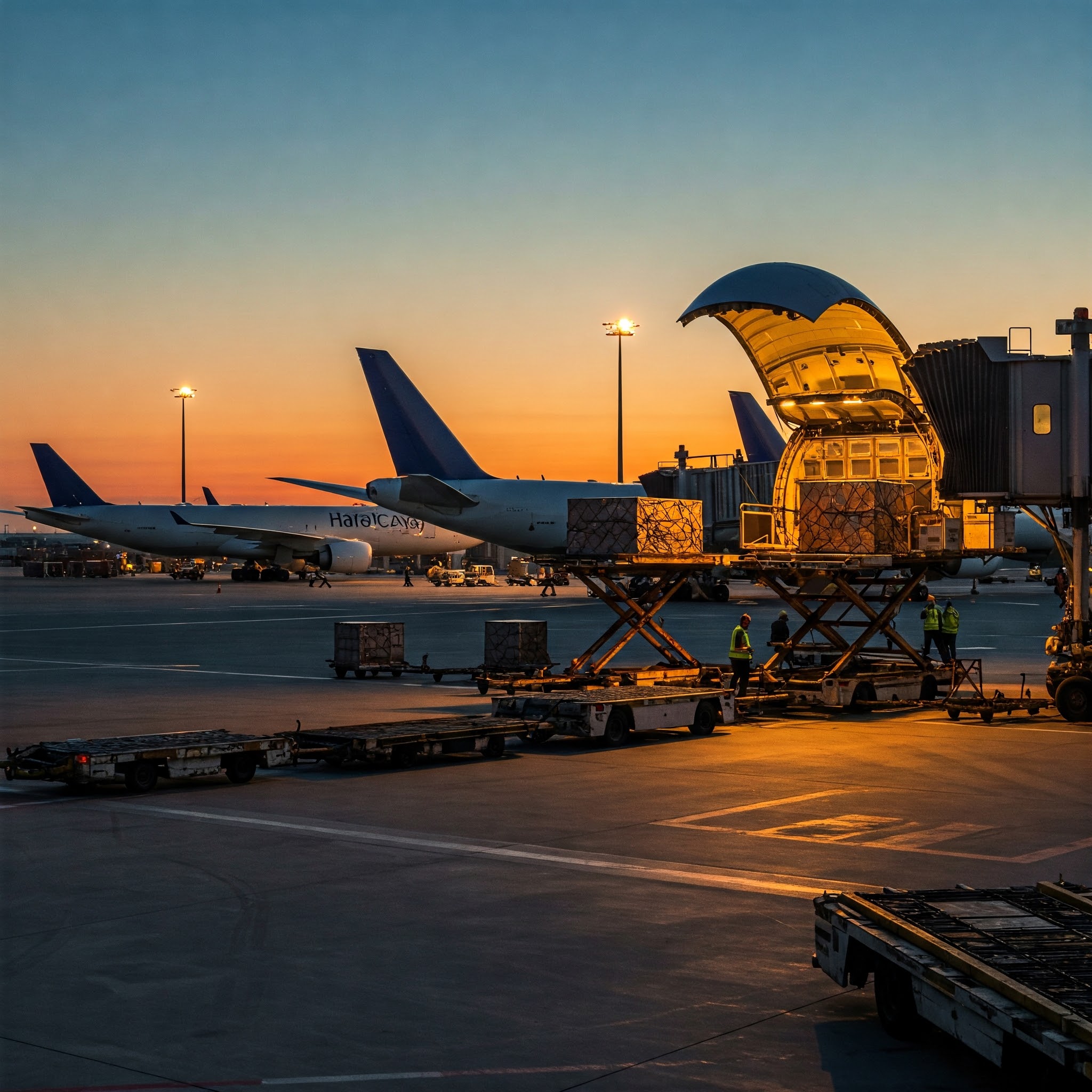 Airport Cargo Planes