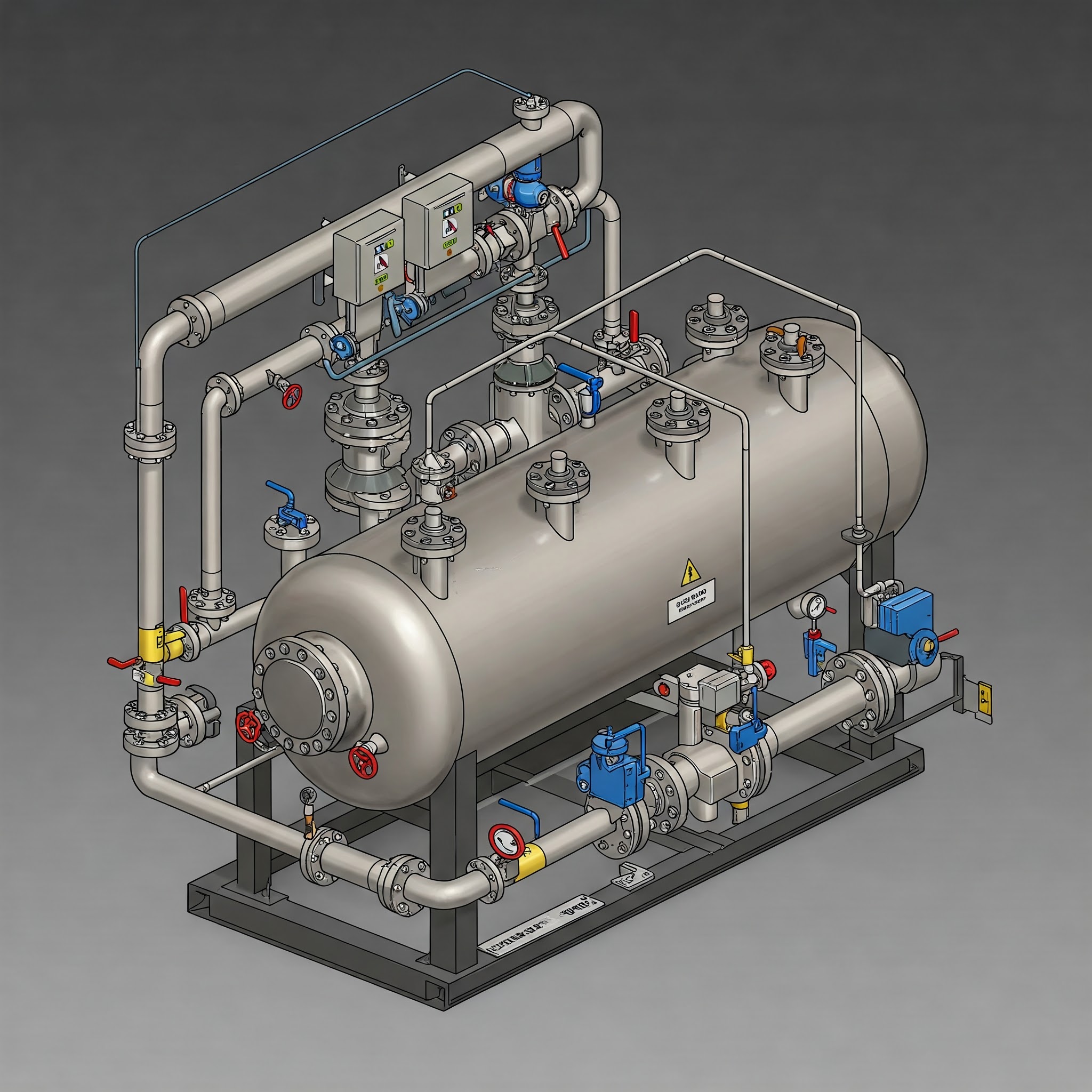 Design of pressure vessels, exchangers