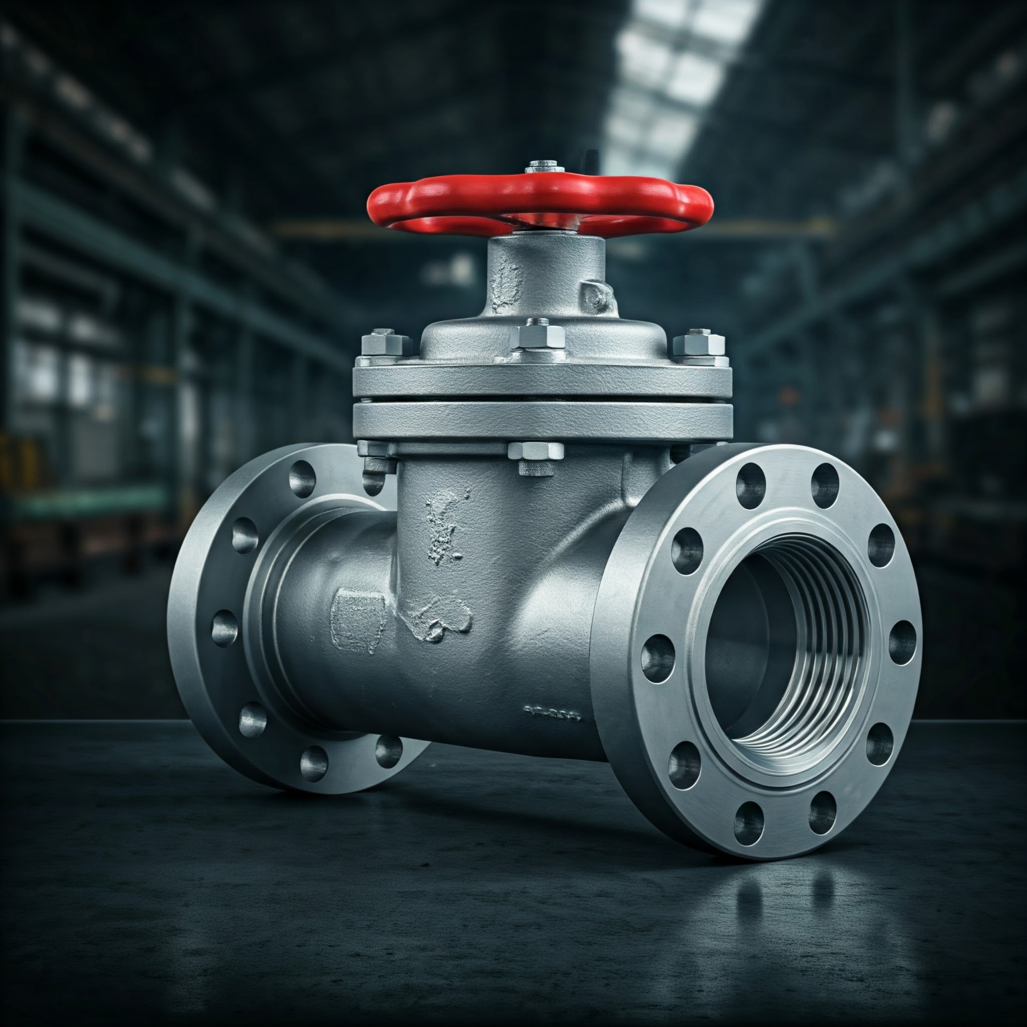 Modern Industrial Gas Valve System